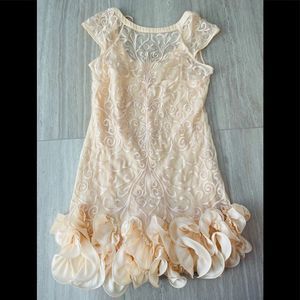 Jessica Simpson Ruffle Hem Dress